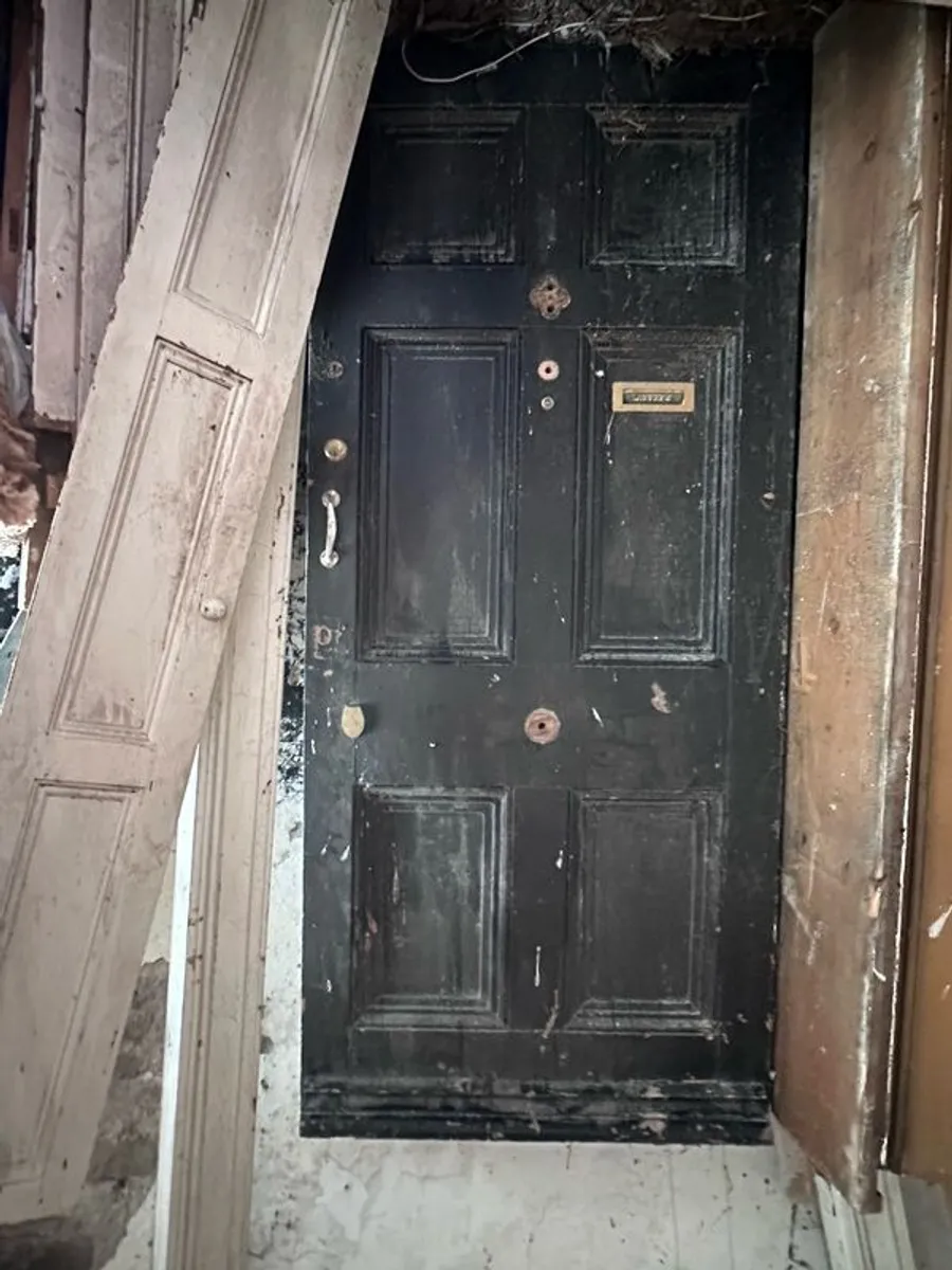 Solid wood door