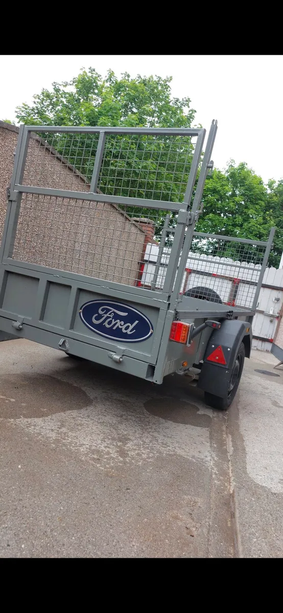 Single axel car trailer - Image 2