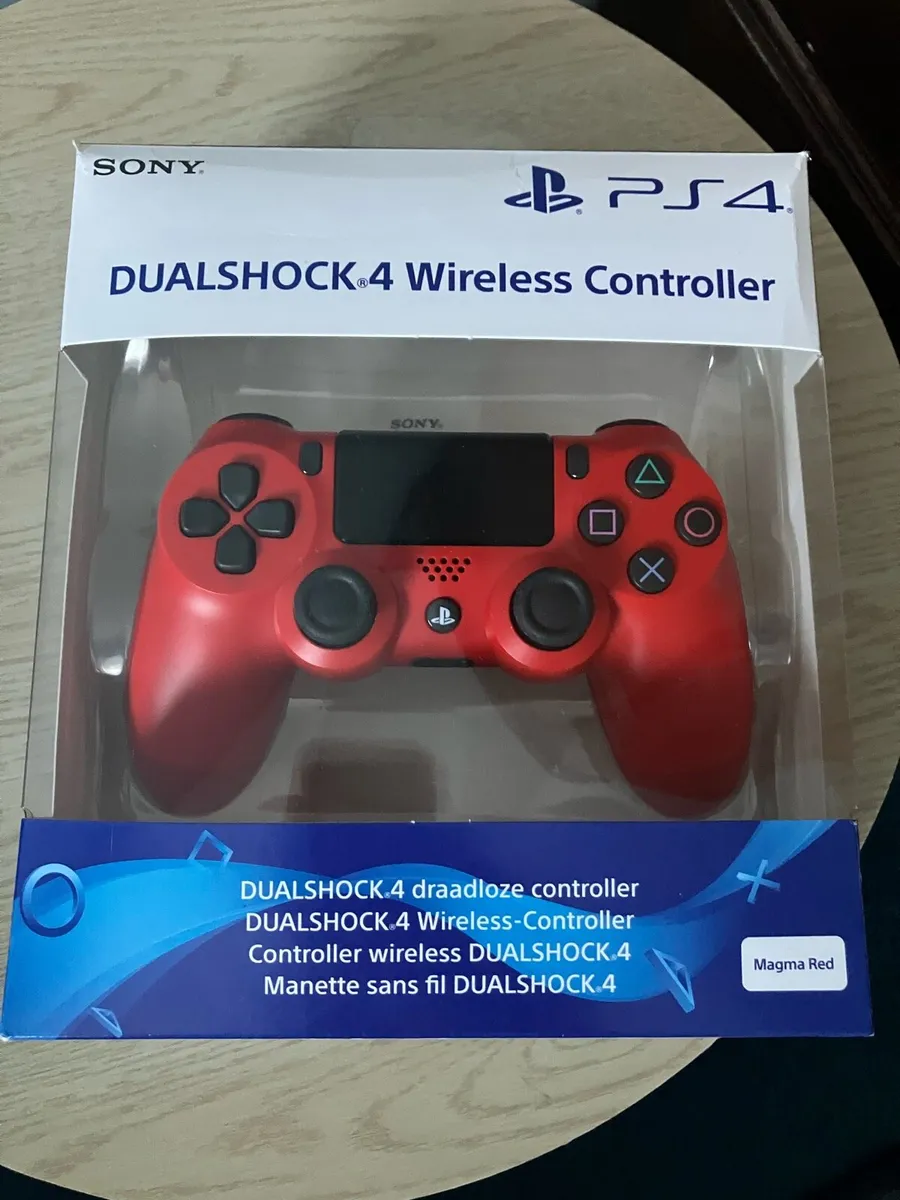 PS4 Official Dual Shock 4 Red Controller
