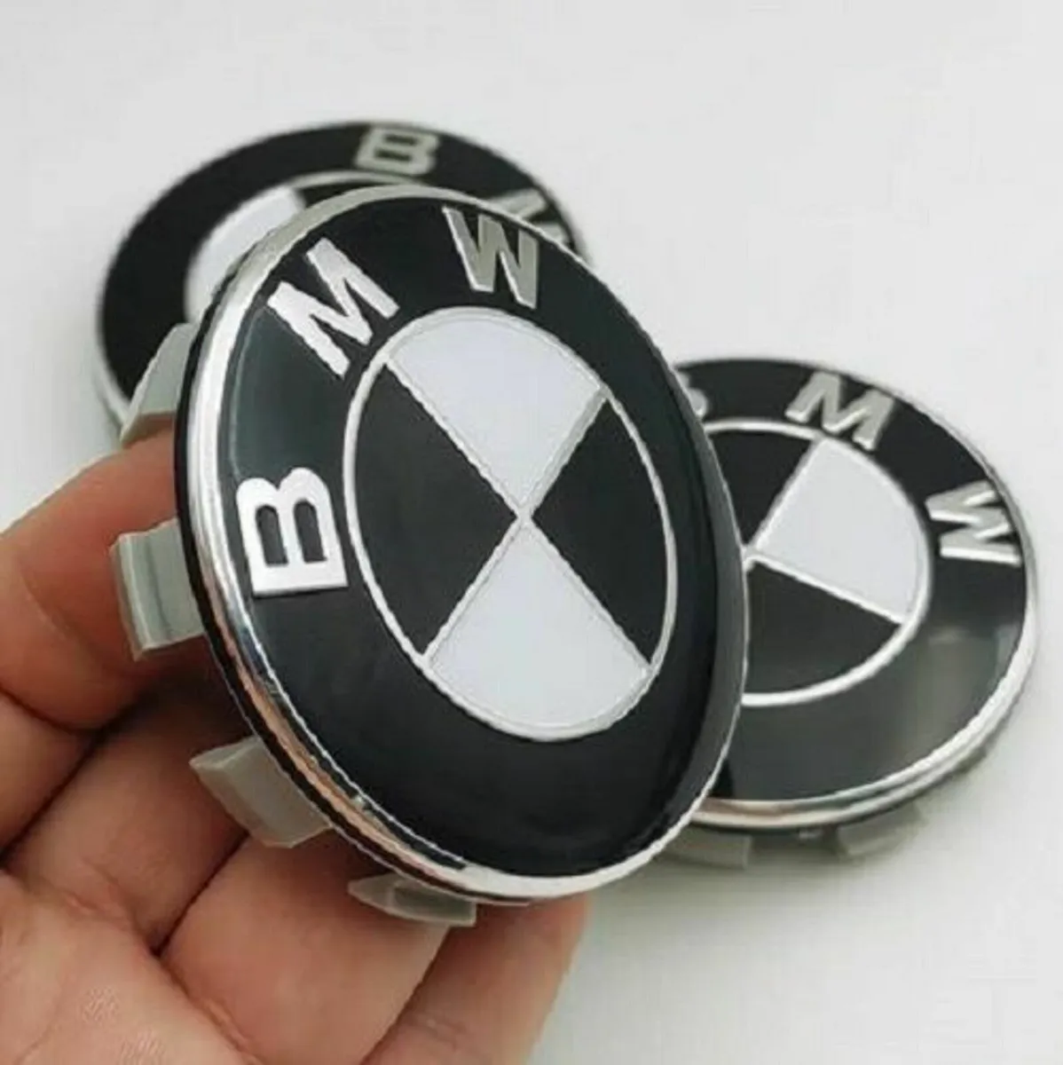 Black BMW Centre Caps (68mm) FREE POST - Image 2