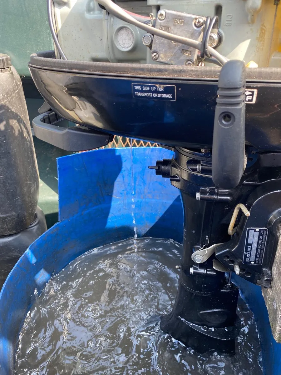 4hp Suzuki 4 stroke l/s boat engine - Image 4