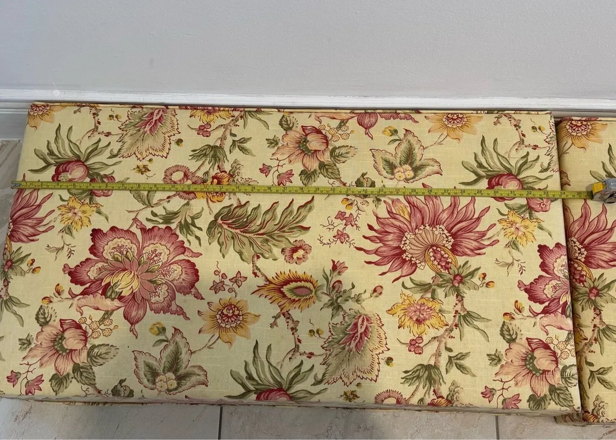 2 wood boxes with fabric- DIY - Image 2