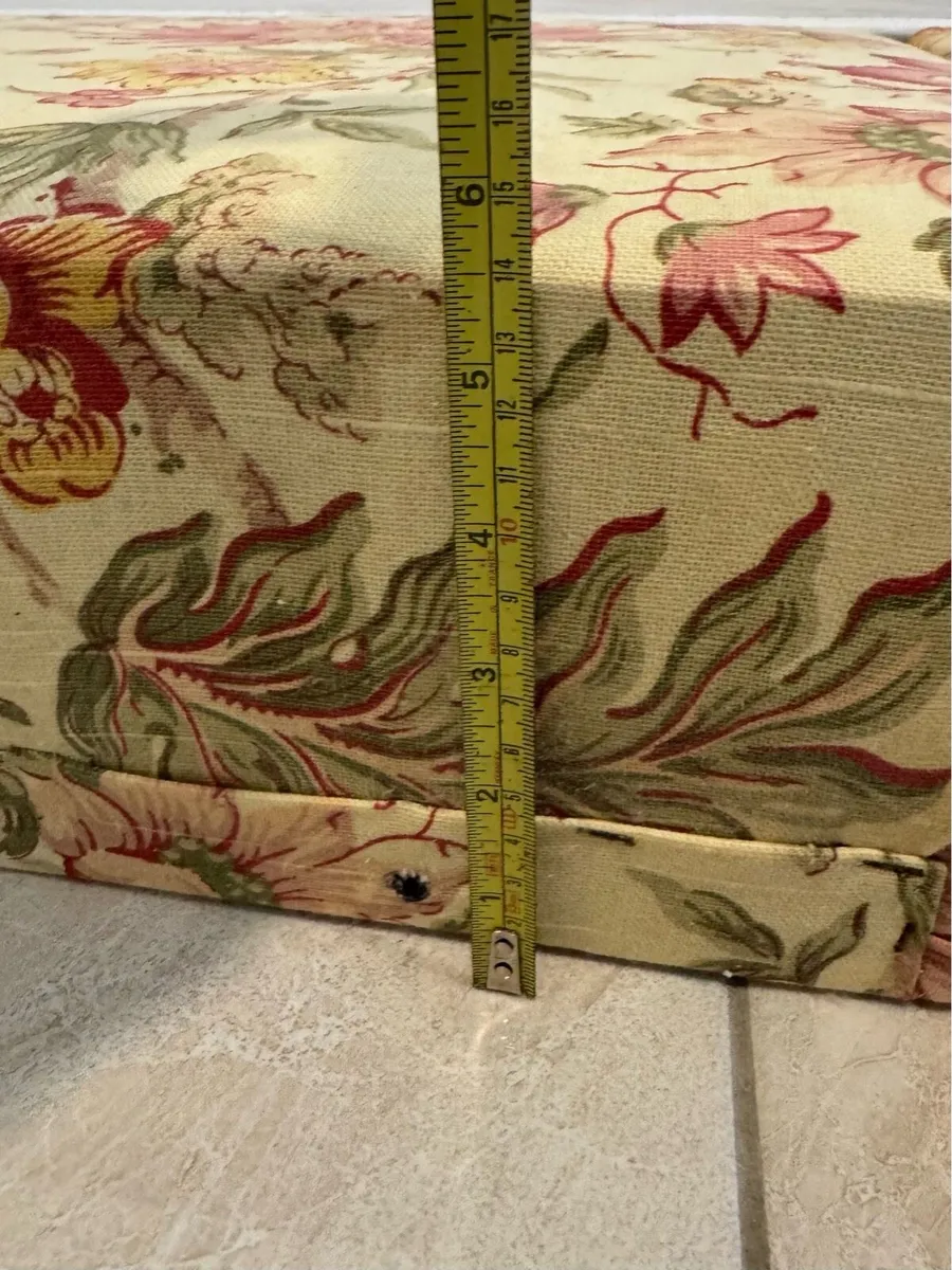 2 wood boxes with fabric- DIY - Image 3