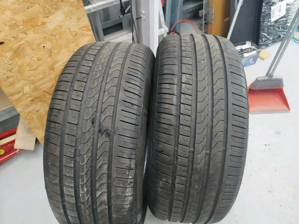 2 TIRES PIRELLI SCORPION VERDE 255/50 R19 - Image 1