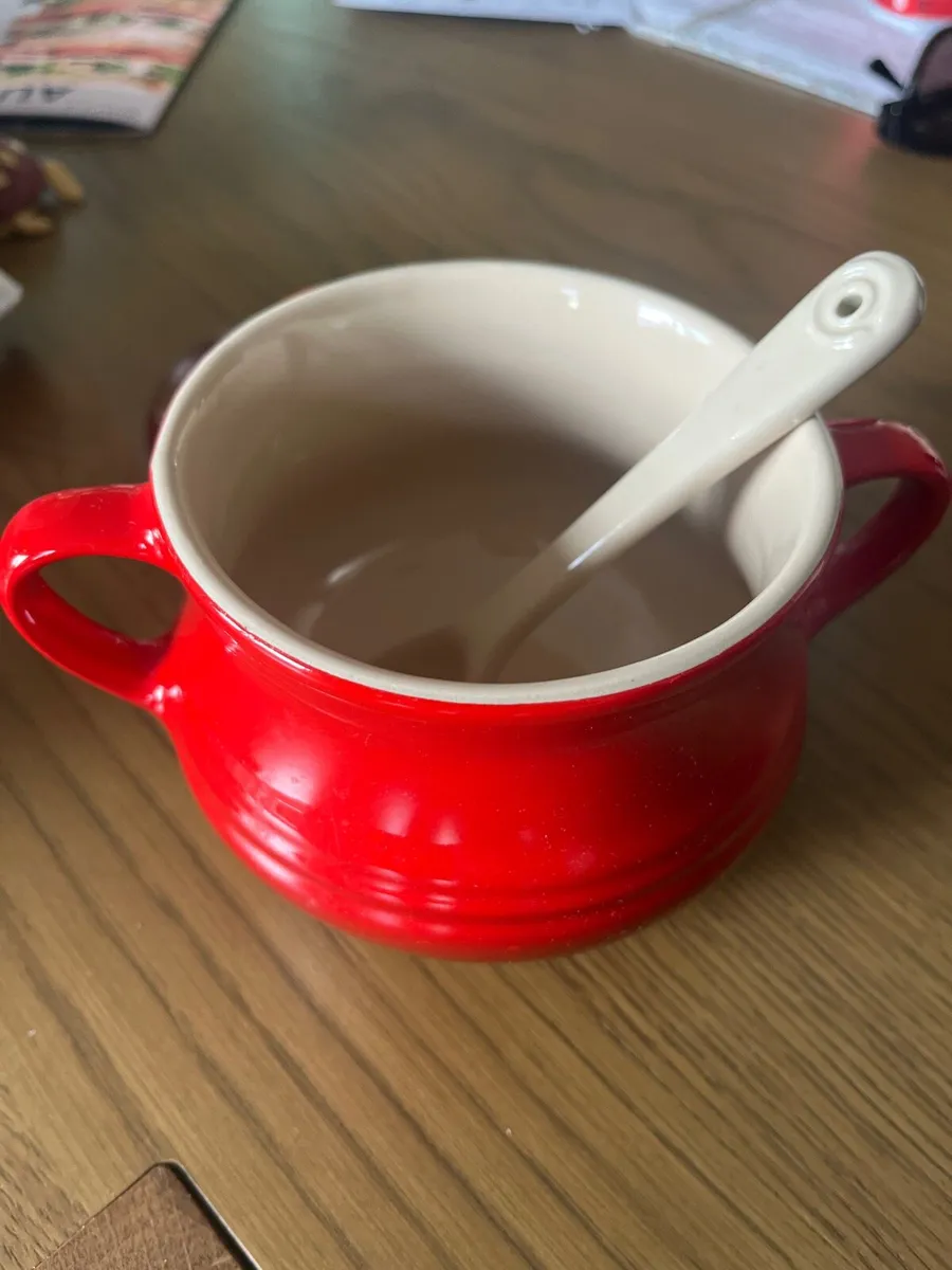 Le Creuset sauce/ honey pot - Image 2