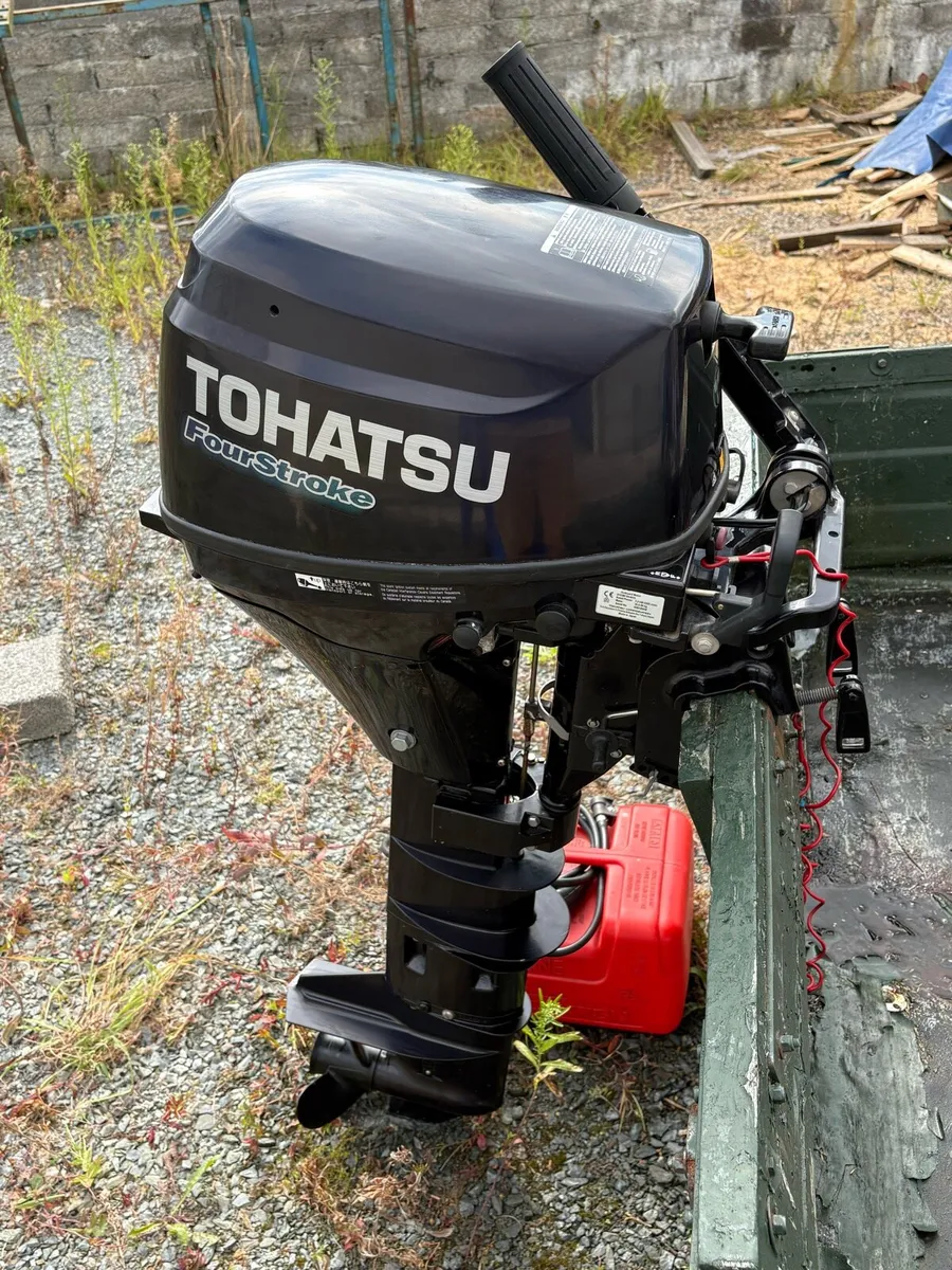 XL shaft Tohatsu 9.8hp outboard - Image 2