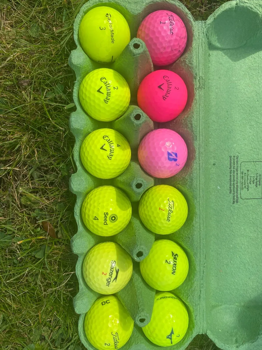Coloured Golf Balls - Image 2