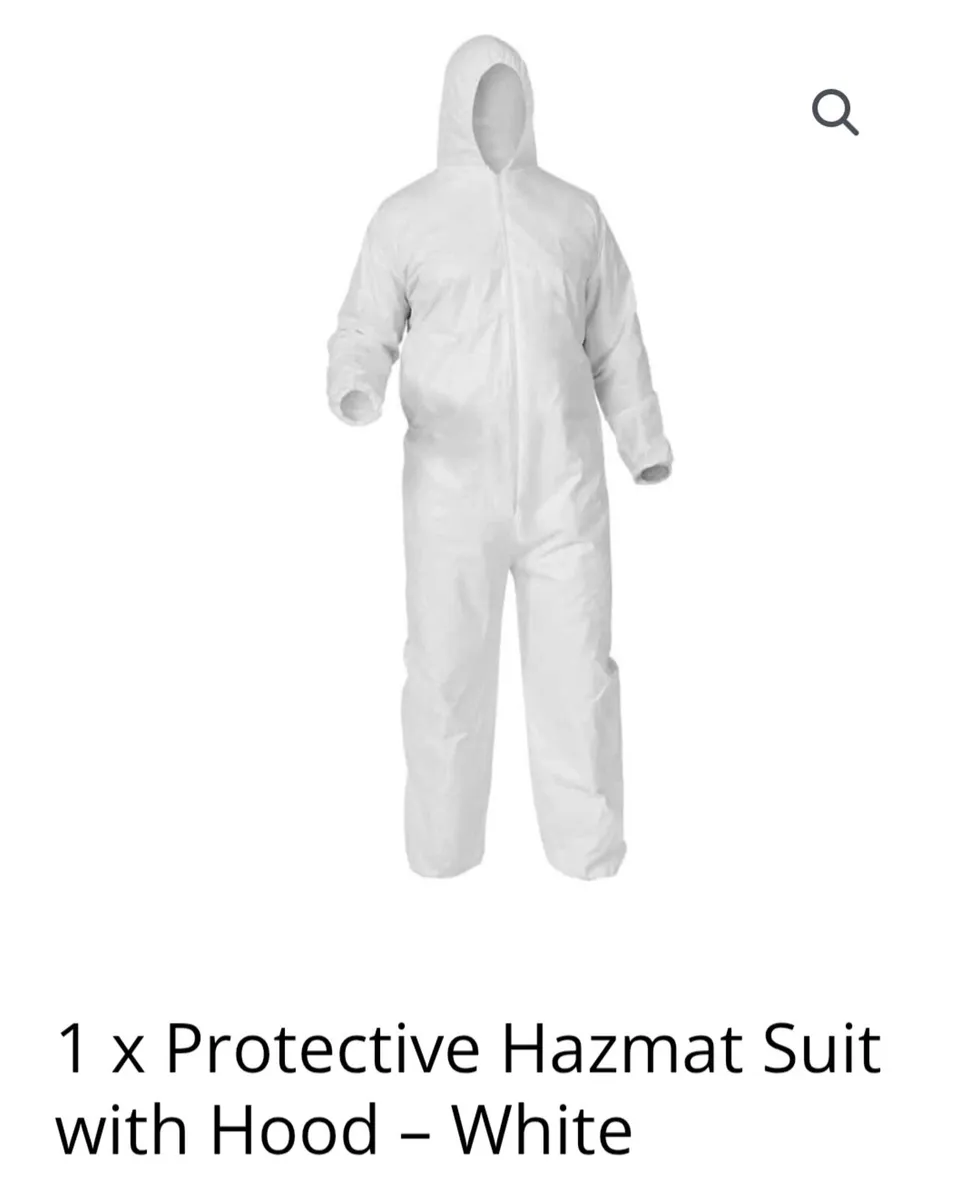 Hazmat Suits, Disposable Aprons, work goggles - Image 1