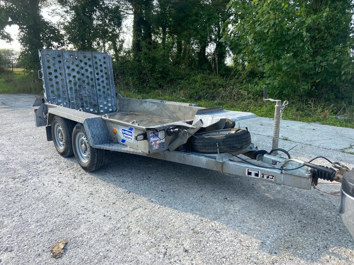 2019 ifor williams 9x4 plant trailer for sale - Image 1