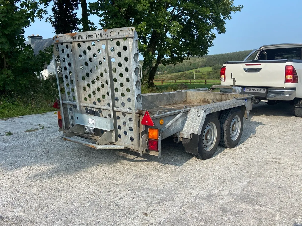 2019 ifor williams 9x4 plant trailer for sale - Image 3