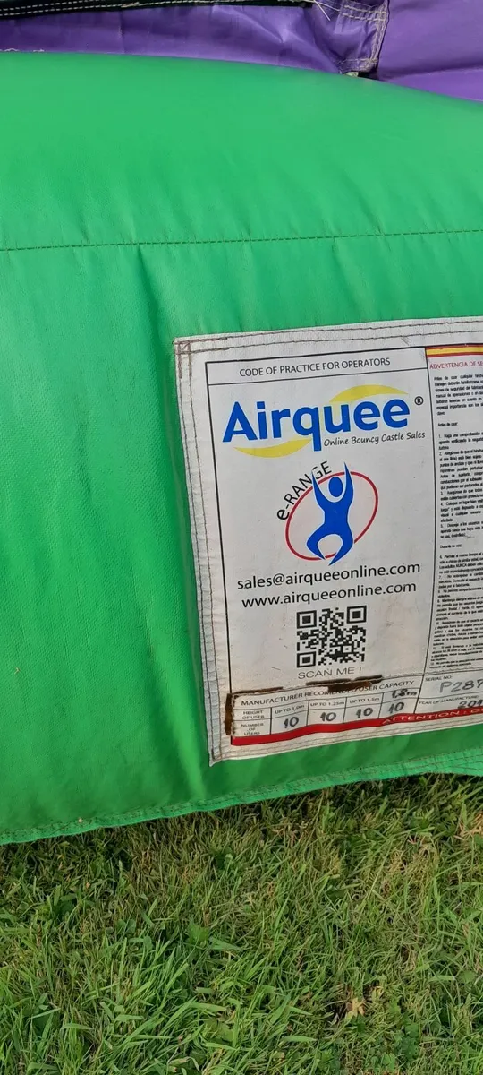 Airquee 35ft obstacle course 2pieces - Image 3
