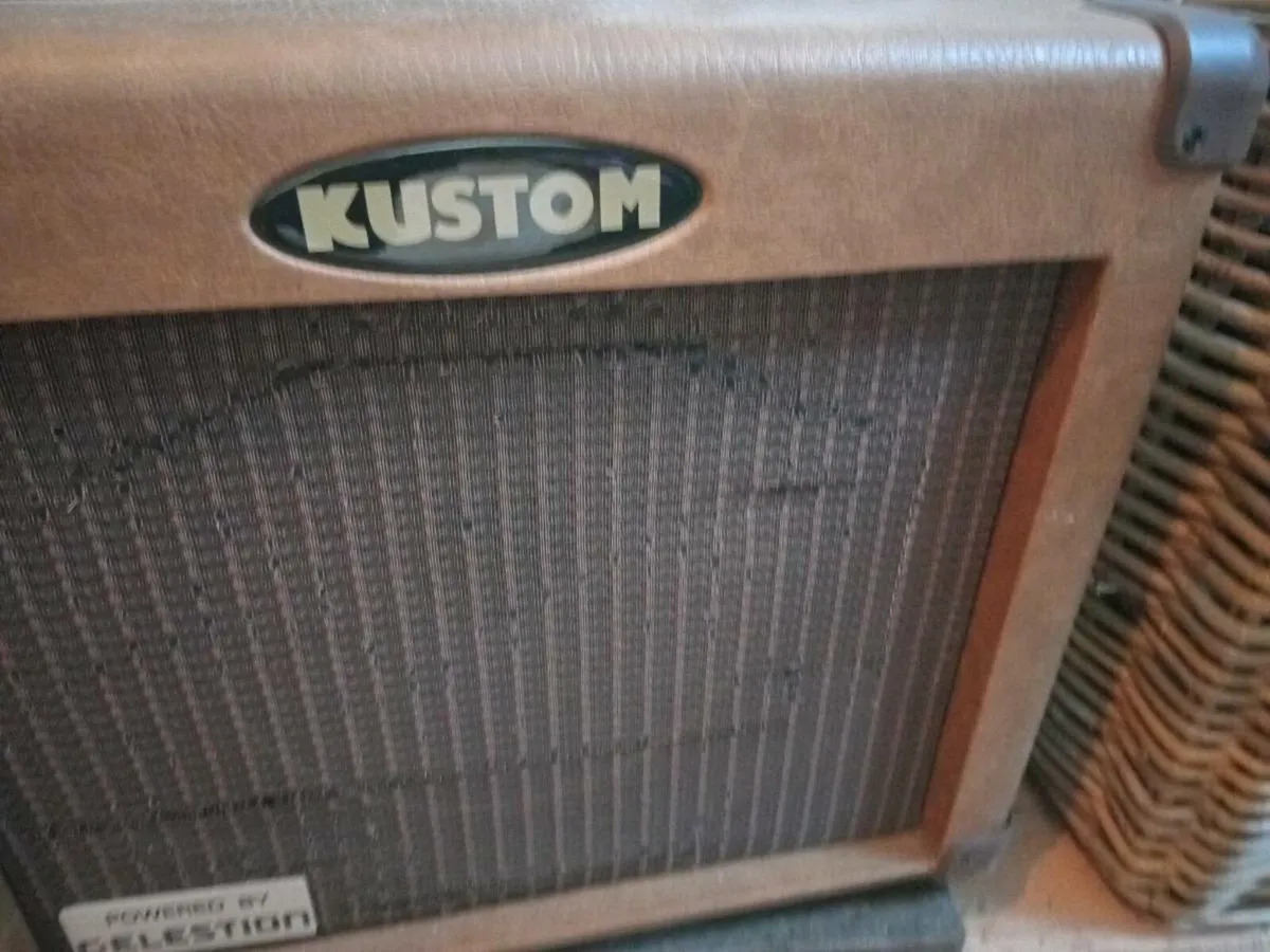 vintage kustom sienna amp - Image 3