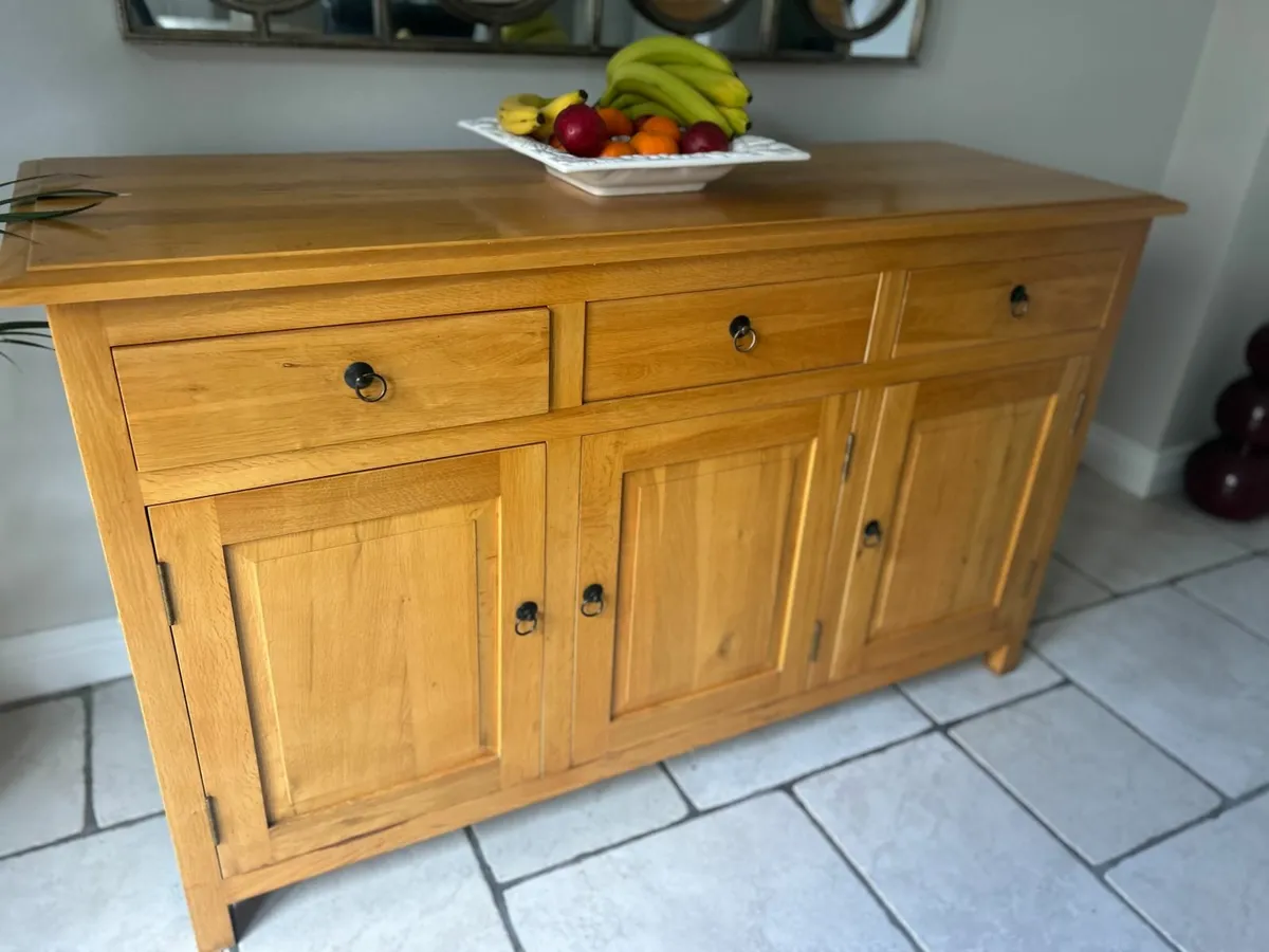 SIDE BOARD & KITCHEN TABLE - Image 1