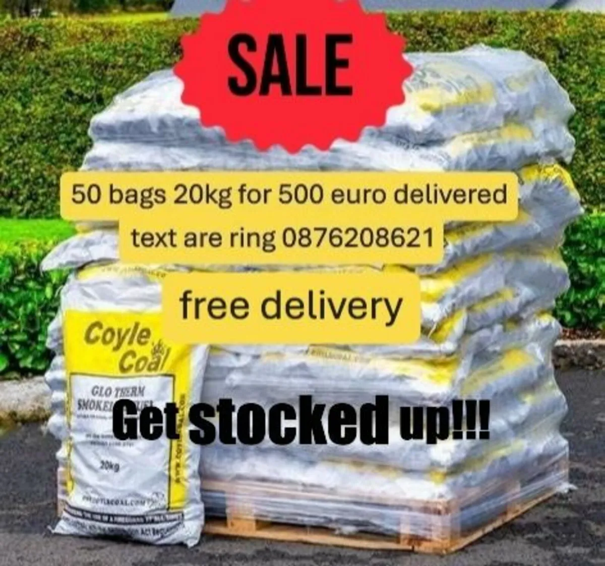50 bags of coal