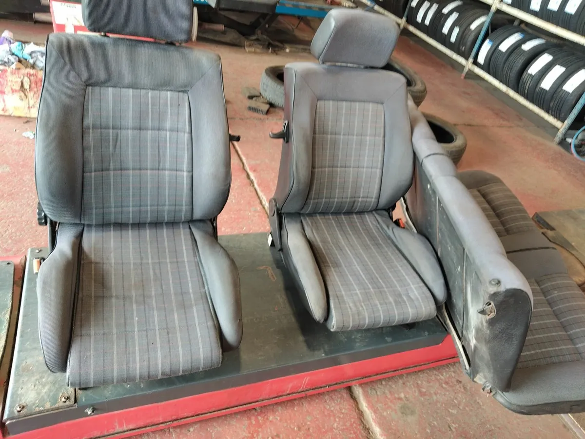 Mk2 golf gti seats - Image 1