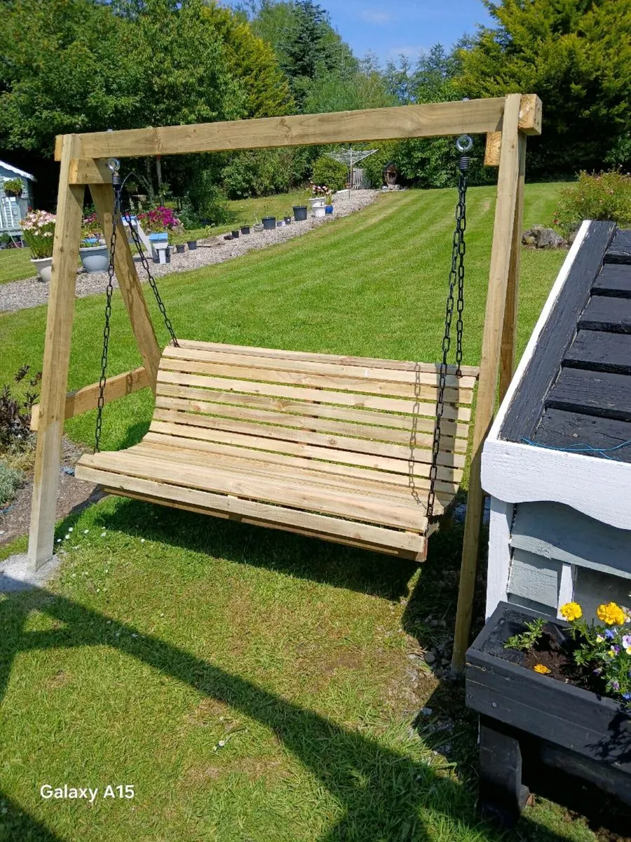 Garden swing seat - Image 2