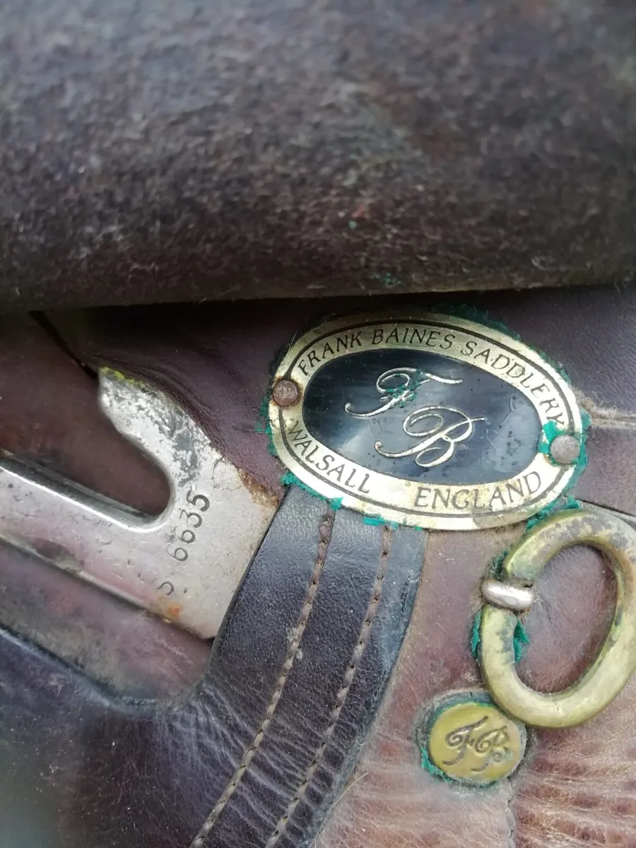 17 inch Frank baines saddle - Image 1