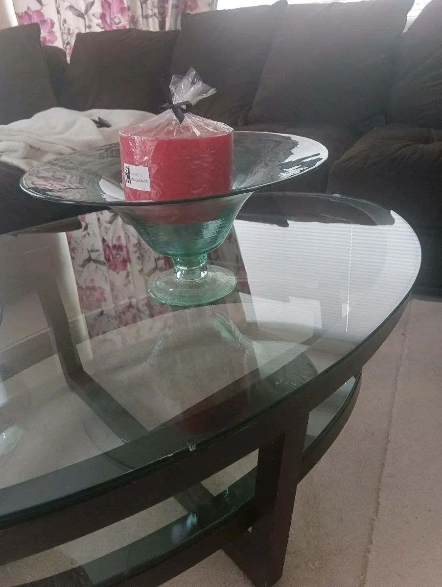 Beautiful bowl, large candle,new - Image 4