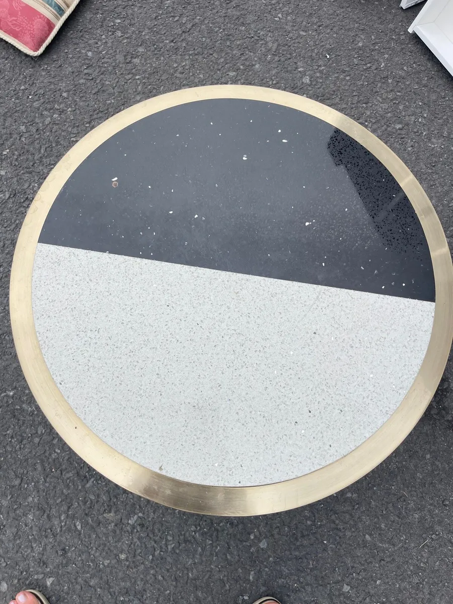 Marble side table - Image 3