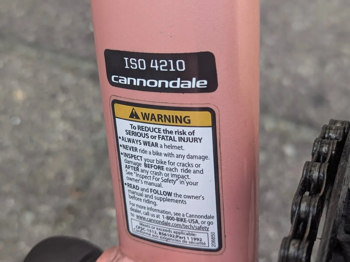 Ladies Bicycle - Cannondale Quick 4 ISO 4210 - Image 3