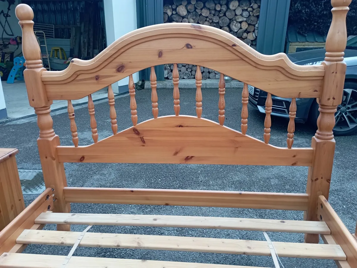 Pine Bed frame - Image 2