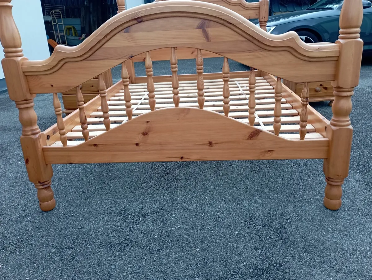 Pine Bed frame - Image 3