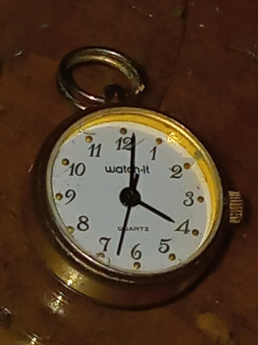 vintage m.z berger hong kong pocket watch quartz - Image 1