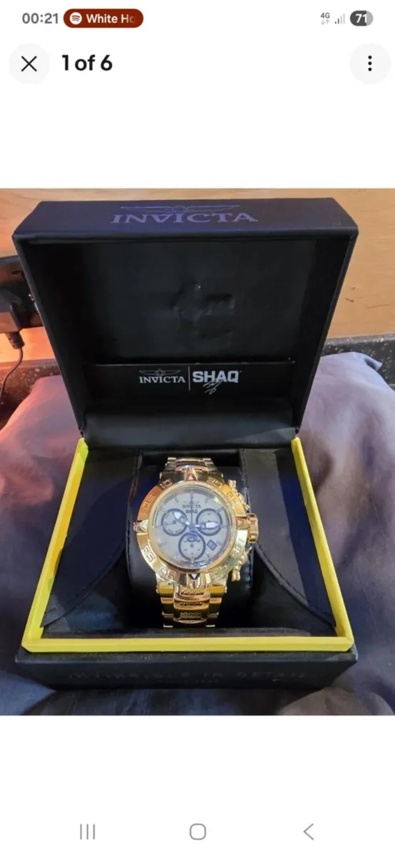 Invicta Shaq Diamond Watch - Image 1