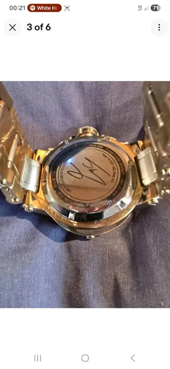 Invicta Shaq Diamond Watch - Image 3