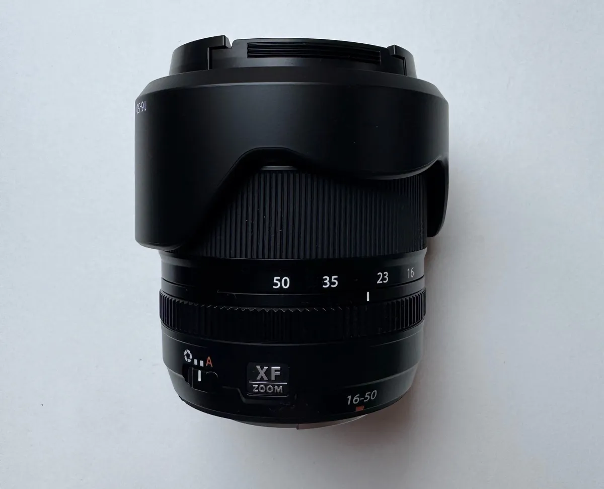 Fujifilm X-T50 camera with two lenses - Image 2