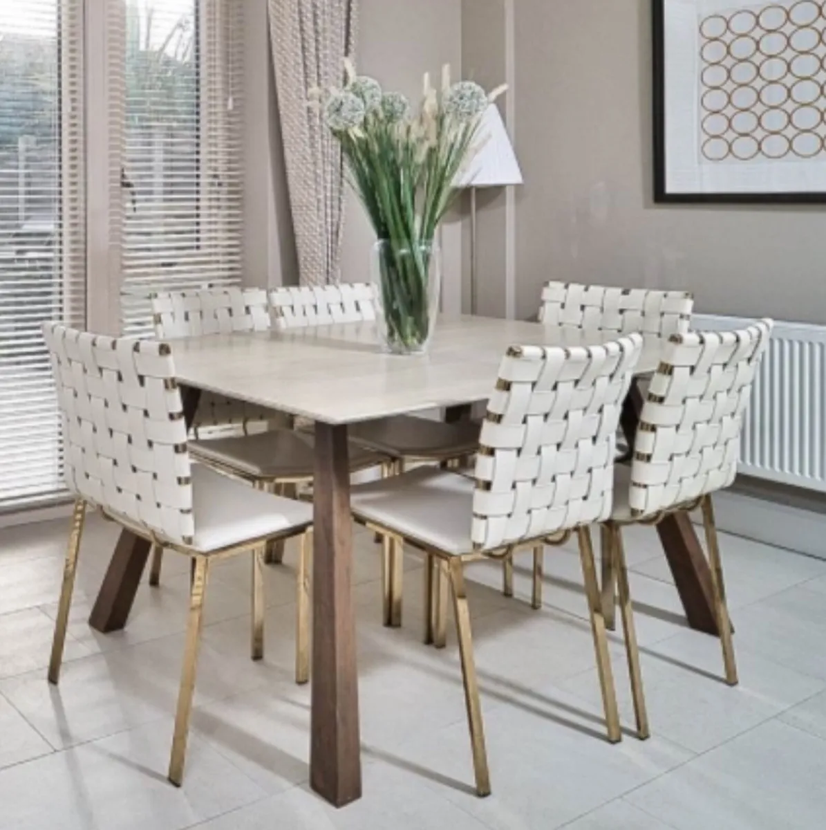 Dining table & chairs - Image 1
