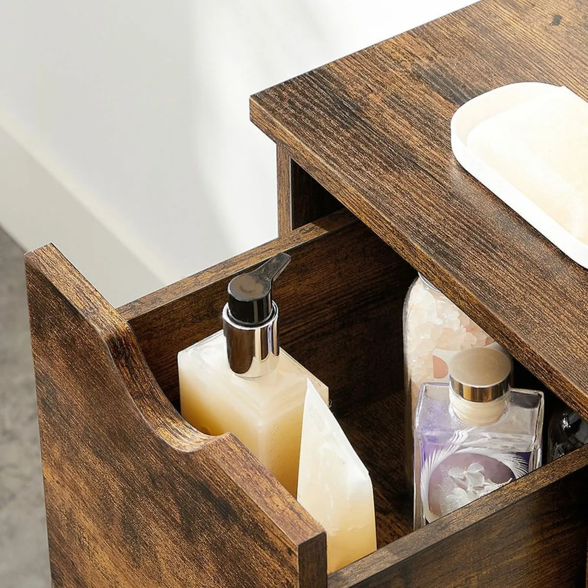 Industrial Style Cabinet with Door bathroom living - Image 3
