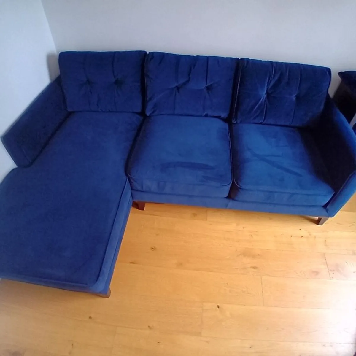 Sofa corner LHF Chaise. Navy - Image 2