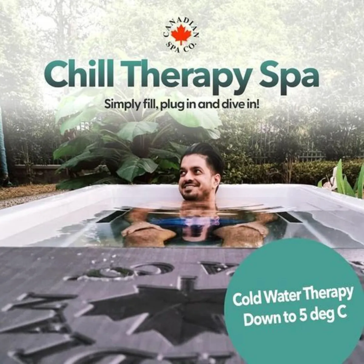 Canadian Spa Co Cold Plunge Therapy Spa Ice Bath A - Image 3