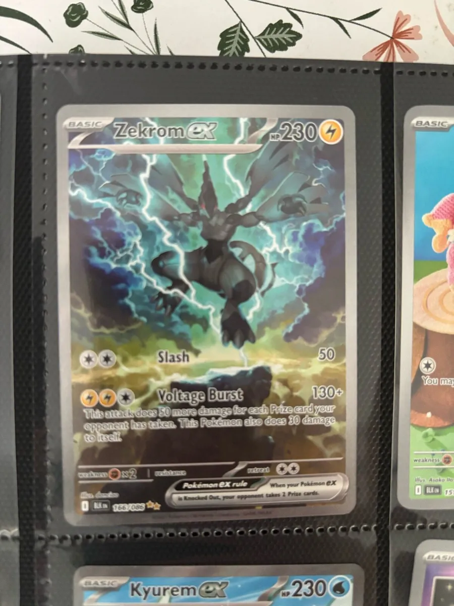 Zekrom ex Pokemon cards - Image 1