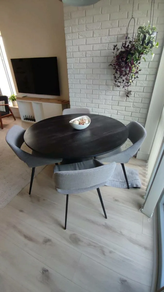 Upholstered Dining Chair - Image 1