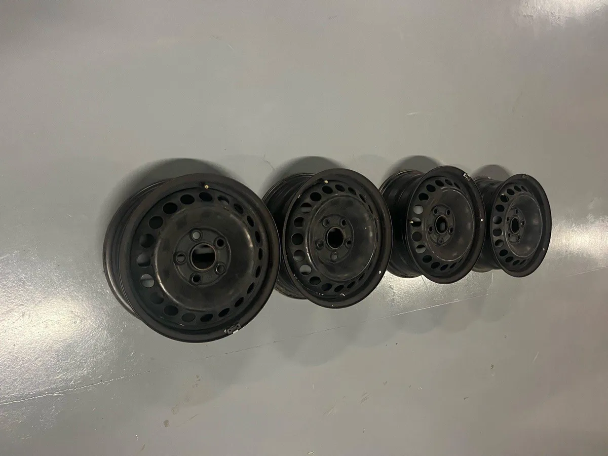 VW transporter steel wheels - Image 1