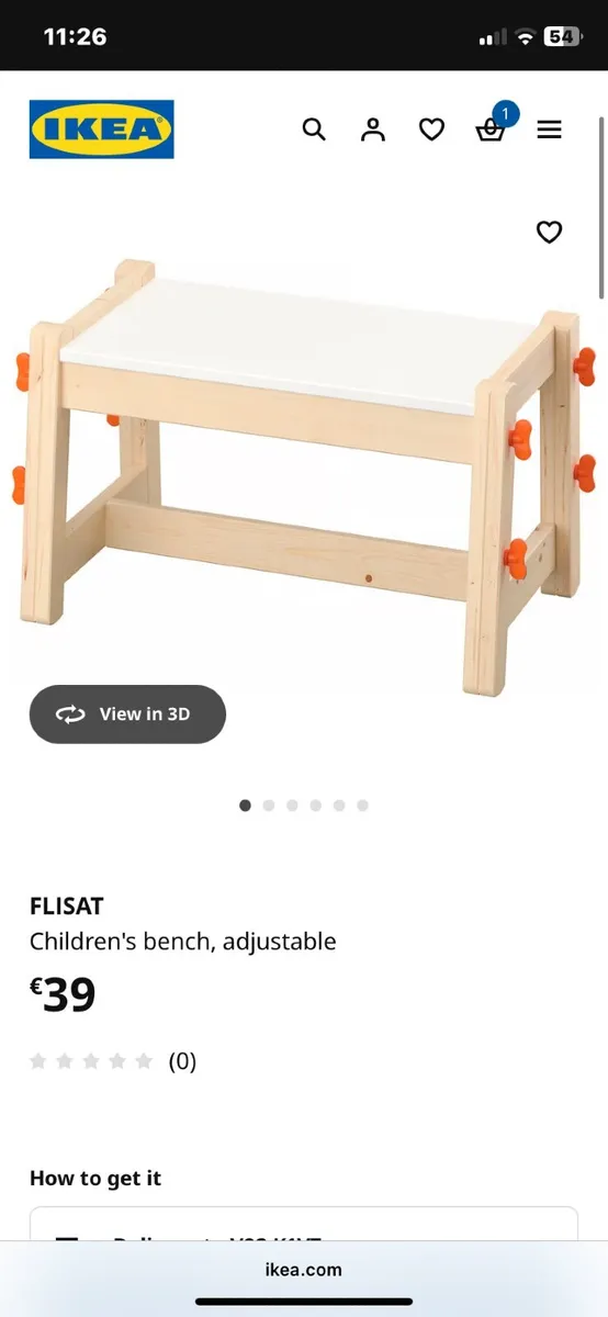 Flisat Ikea kids desk - Image 2