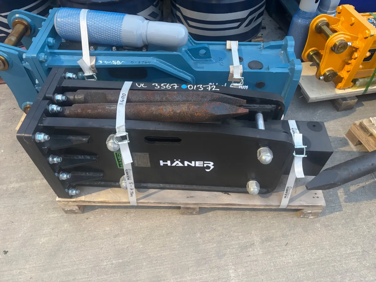 NEW Rock Hammer from 2.7 to 8 Ton €1100 - Image 1