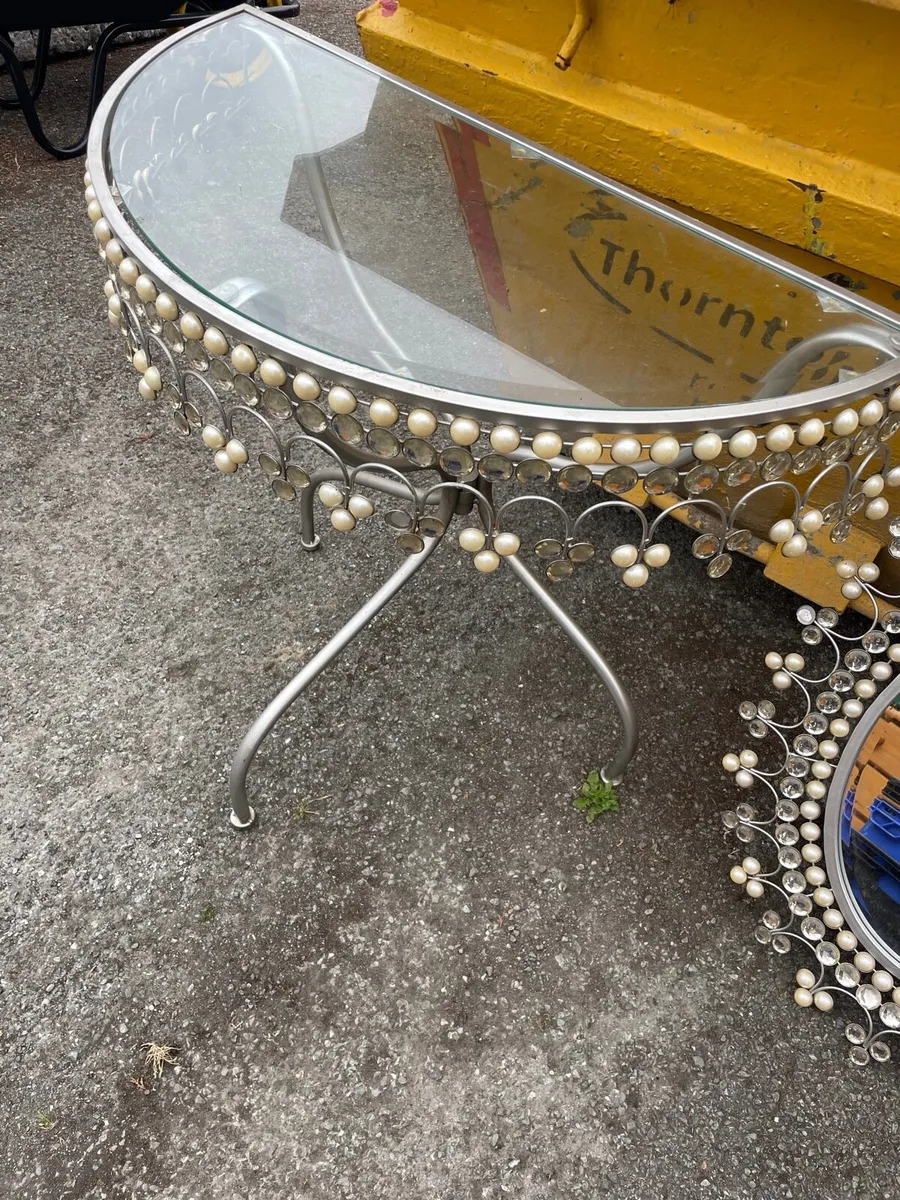 Hall table + mirror - Image 4
