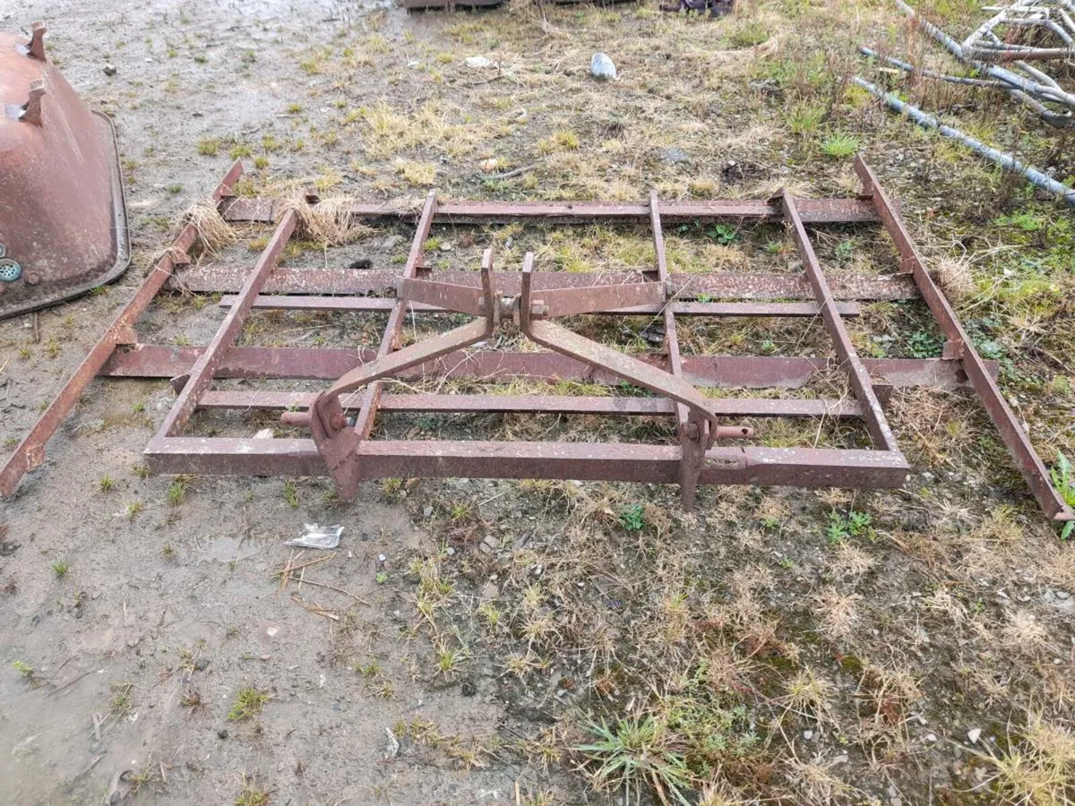 Selection of old farm items. - Image 3