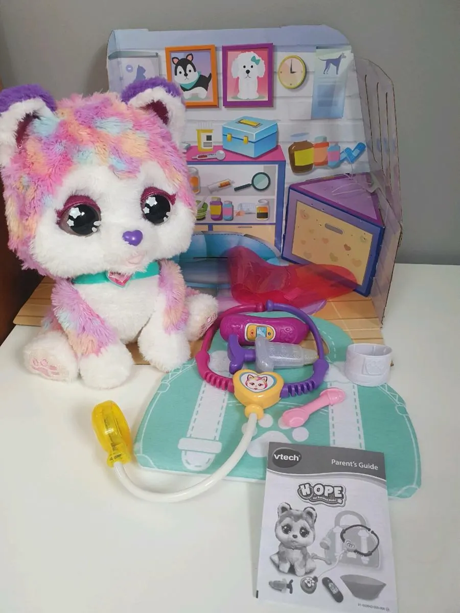Kids toy husky
