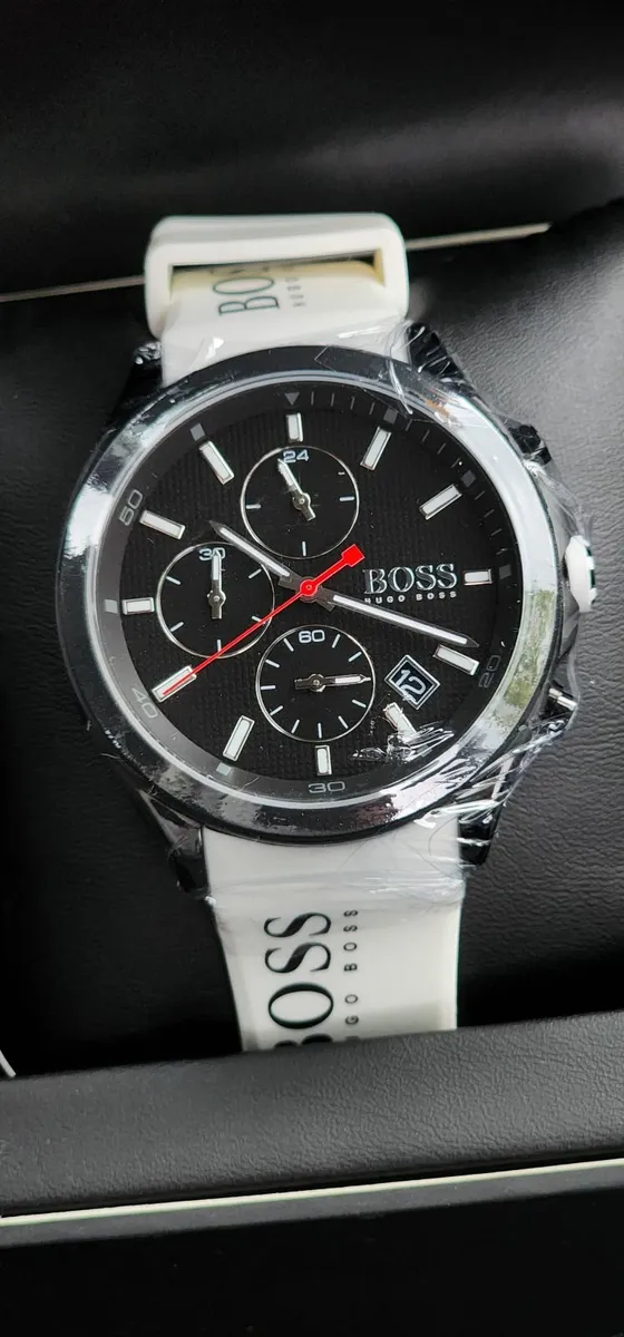 New Hugo Boss or Watch – Green Dial – Box Included - Image 1