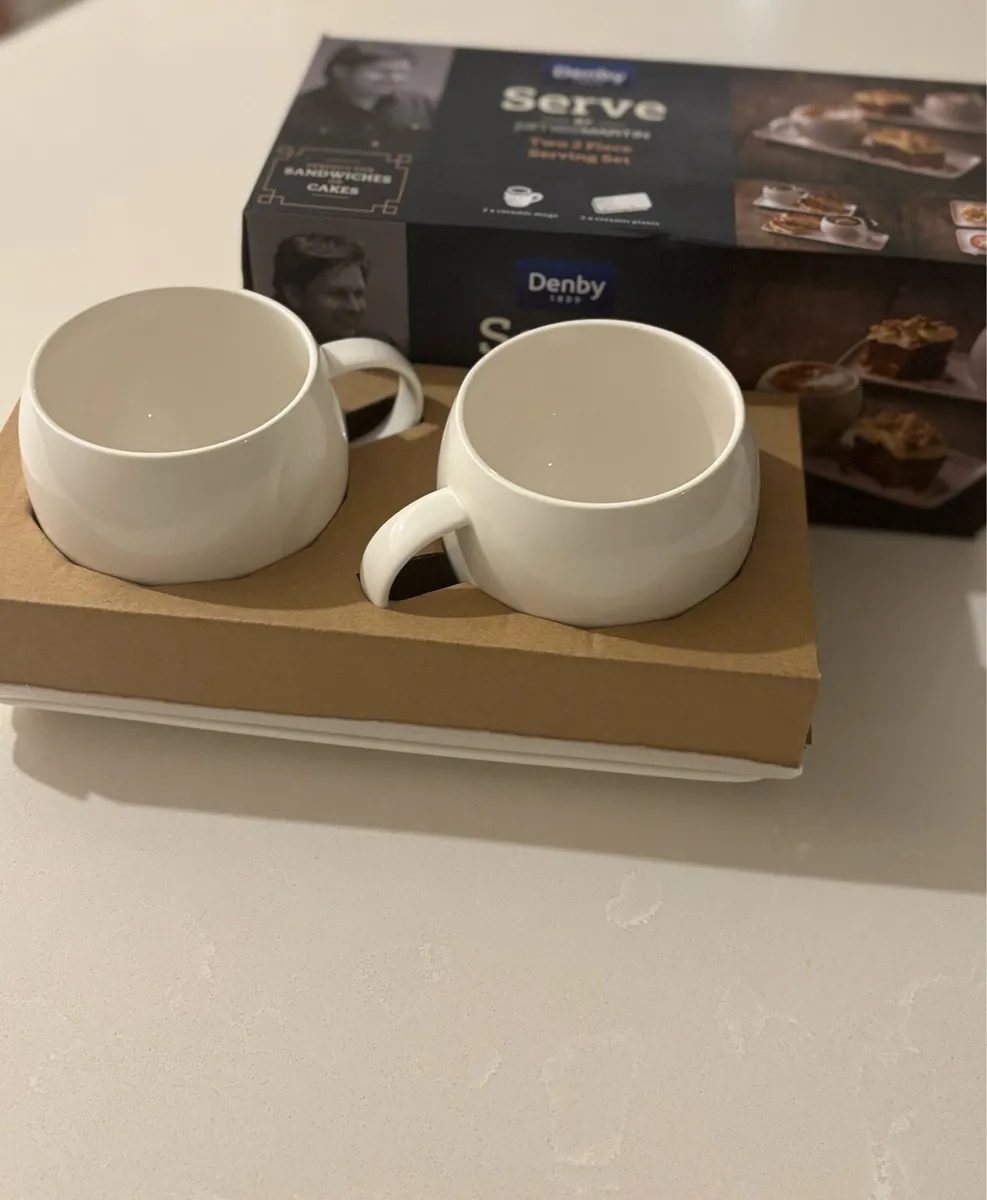 Two 2 piece serving set - Image 4