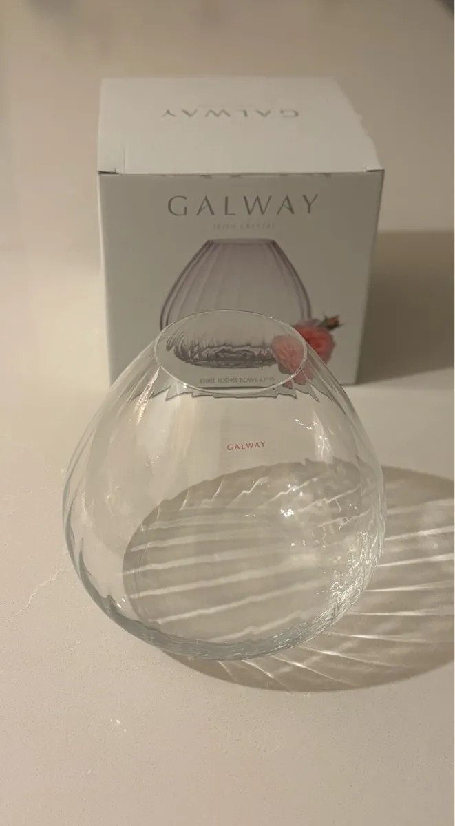 Galway Crystal Flower Bowl - Image 3