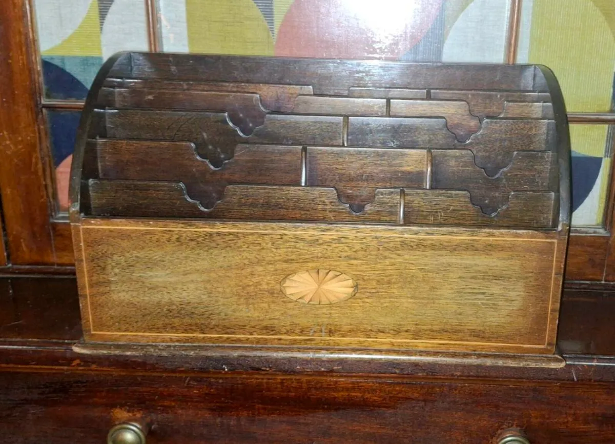 Antique Letter Rack - Image 2