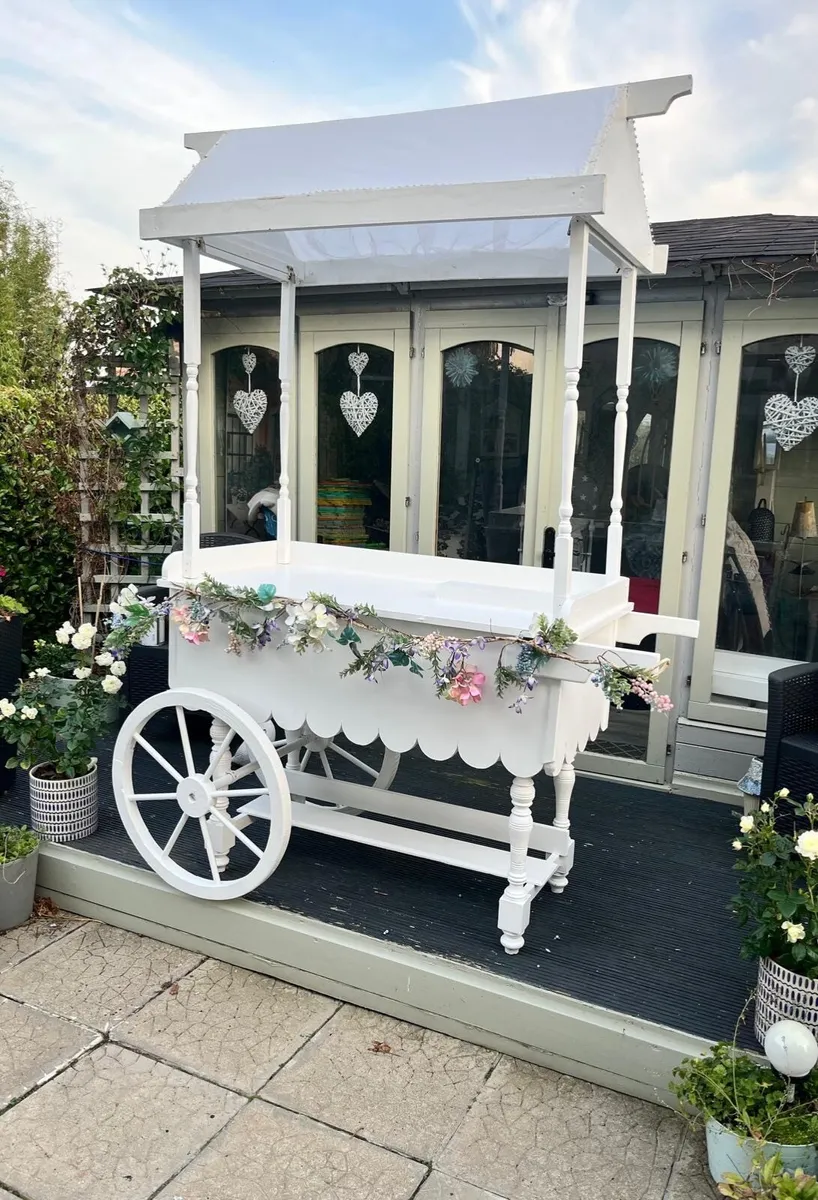 Beautiful Wedding sweet cart for sale - Image 1