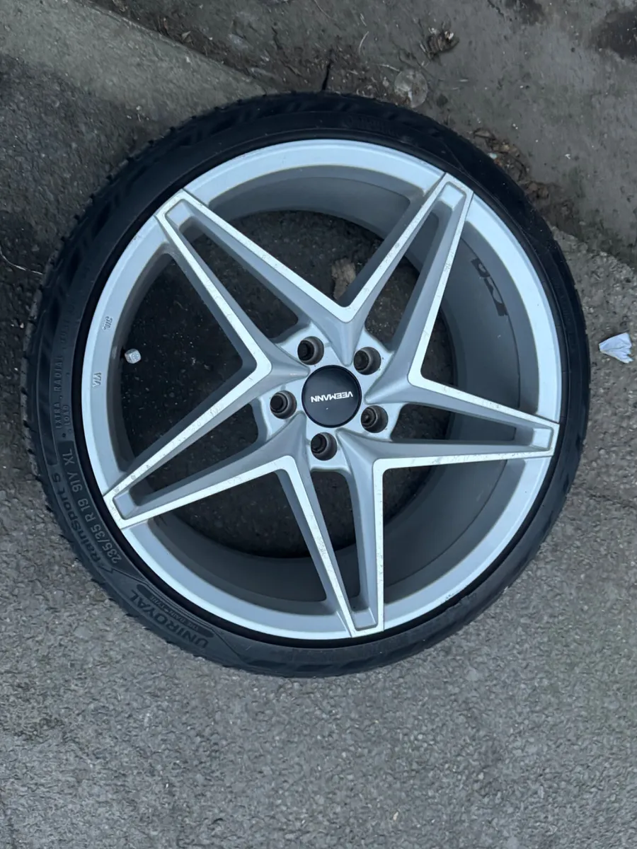 19” veemann vfs46 8.5 all round used 5x112