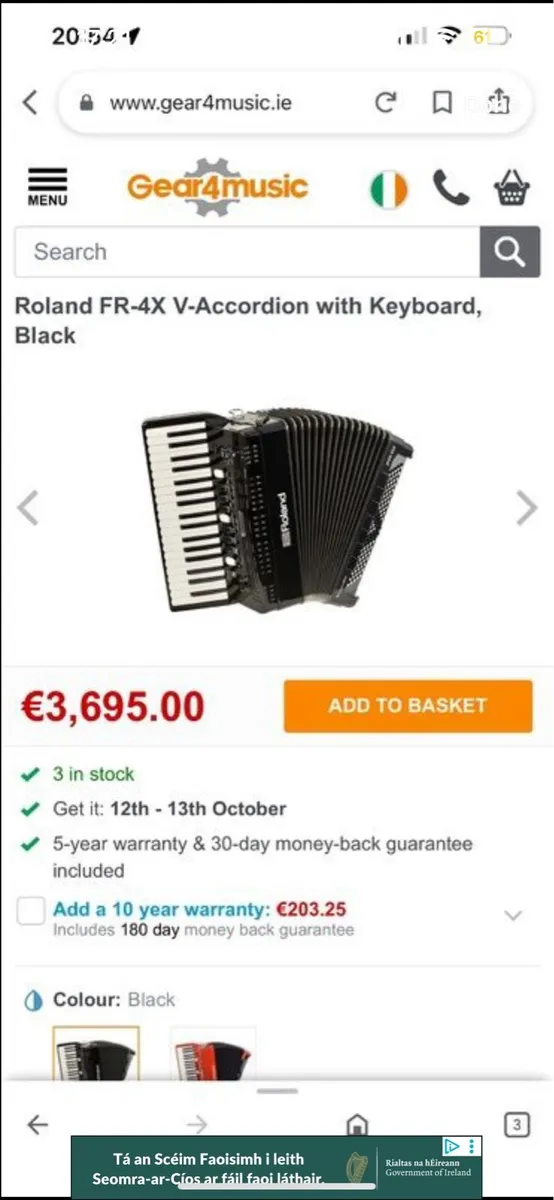 Roland Fr4x Accordion - Image 4