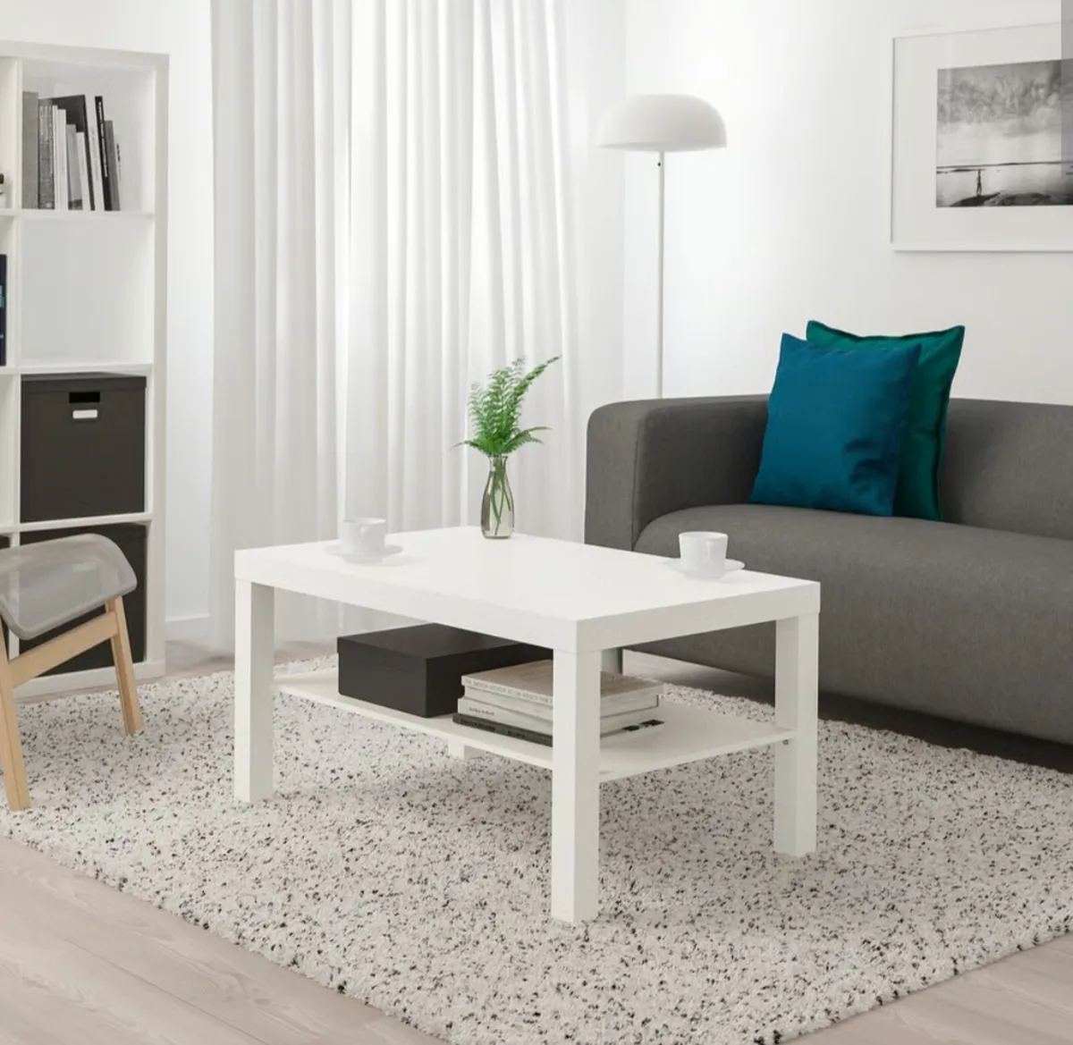 IKEA White Coffee Table - Image 2